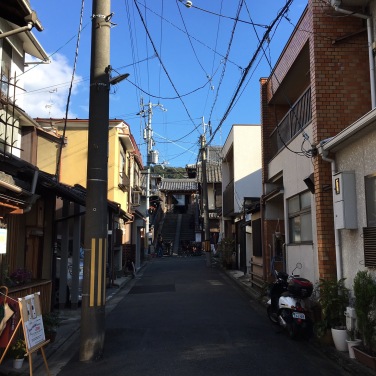 일본 골목 테마파크 느낌